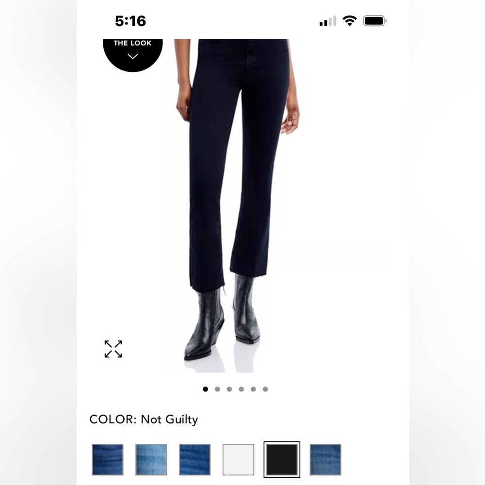 MOTHER-The Weekender-Black Flare Wide Leg Jeans-excellent condition. Like new.